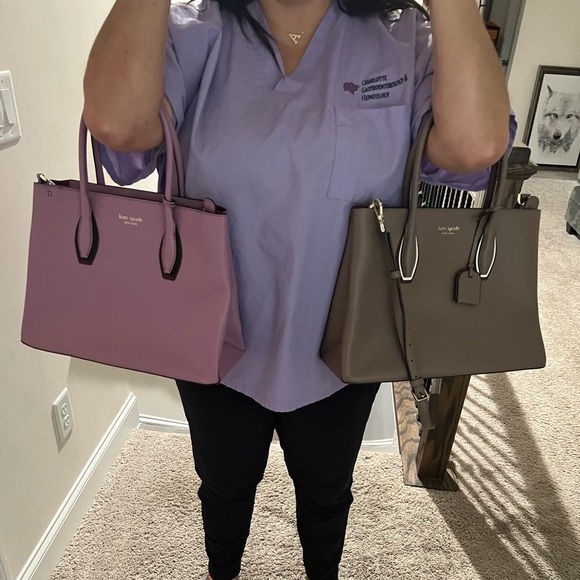 Final Price 🔥 Kate Spade, brown, with some burgundy in color. Perfect for Fall - Picture 15 of 15